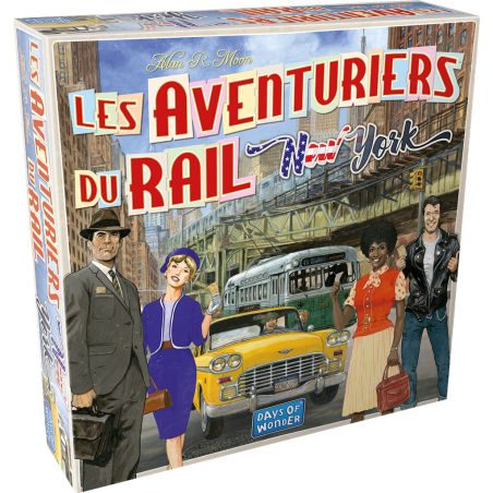 Les Aventuriers du Rail - New York - Jeu de société - Days of Wonder