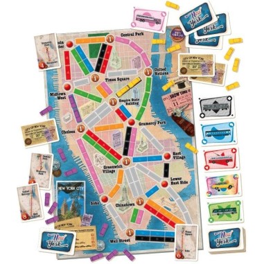Les Aventuriers du Rail - New York - Jeu de société - Days of Wonder