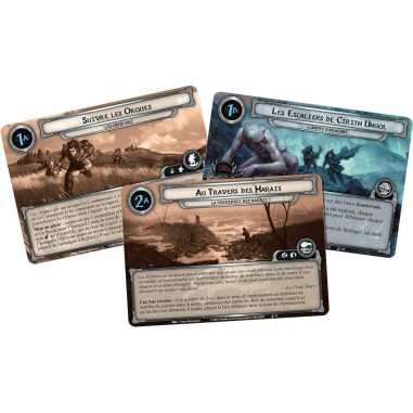 Seigneur des Anneaux Jce : Les Deux Tours - Extension Saga - Jeux de société - Fantasy Flight Games