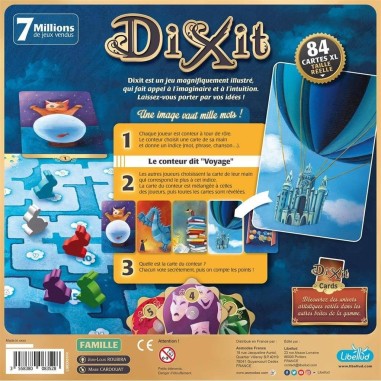 Dixit nouvelle version jusqu'à 8 joueurs - Libellud