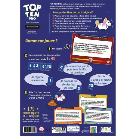 Top Ten Pro - Jeux de société - Cocktail Games