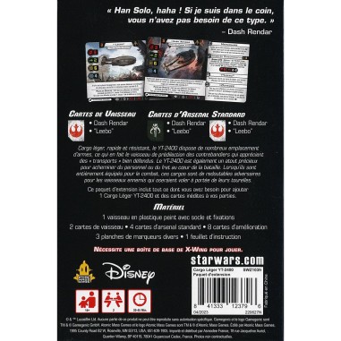 Cargo Léger Yt Star Wars X-Wing 2.0 - Fantasy Flight Games