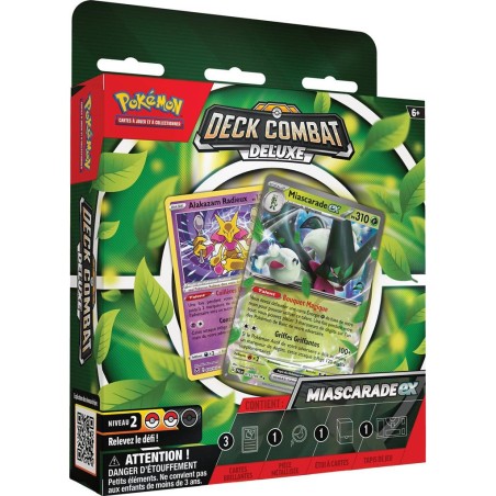 Pokémon : Deck de Combat Deluxe Miascarade Ex - Asmodée