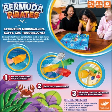 Bermuda Pirates - Un jeu - Fox Mind