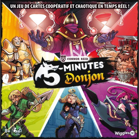 5 Minute Donjon - Jeux de société - Wiggles 3d