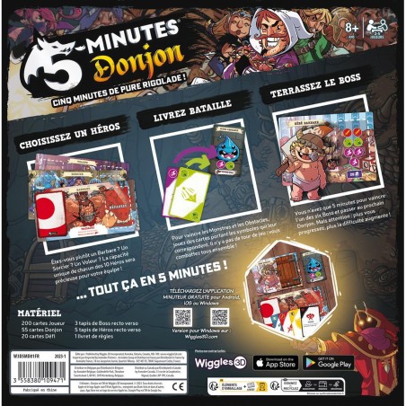 5 Minute Donjon - Jeux de société - Wiggles 3d
