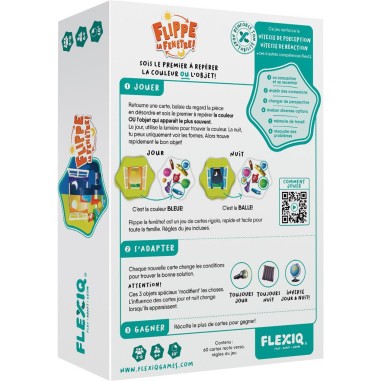 Flippe la Fenêtre - Jeu de Société - Jeu de Rapidité - Flexiq