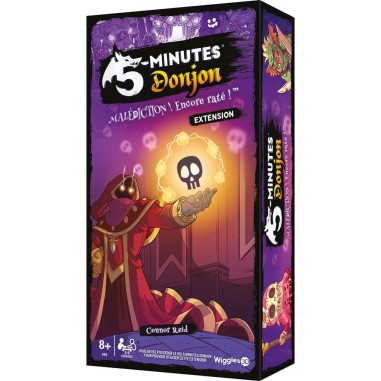 5 Minute Donjon - Extension Curses! Foiled Again! - Jeux de société - Wiggles 3d