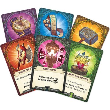 5 Minute Donjon - Extension Curses! Foiled Again! - Jeux de société - Wiggles 3d