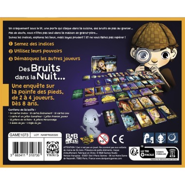 Des Bruits dans la Nuit - Don't Panic Games - Jeux de société - Don t Panic Games