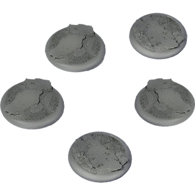 Accessory Set - Set de 5 bases rondes 40mm scenic - Don t Panic Games