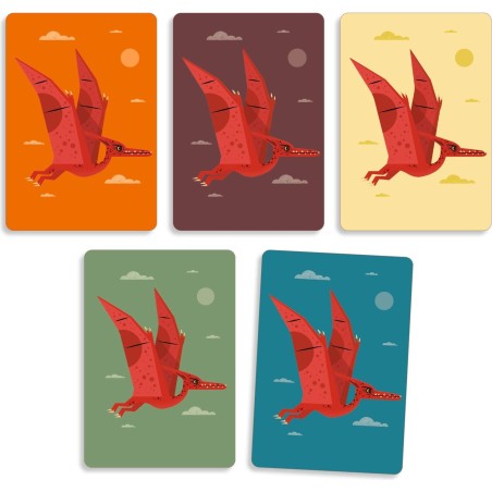 Dino Draft jeu de cartes pour les enfants - Djeco