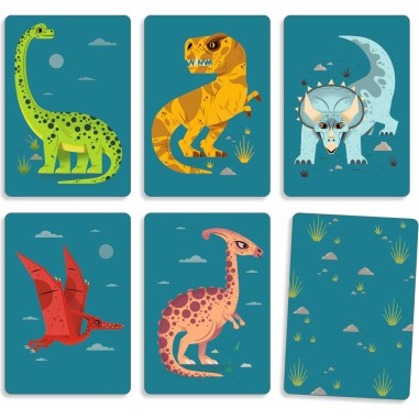 Dino Draft jeu de cartes pour les enfants - Djeco