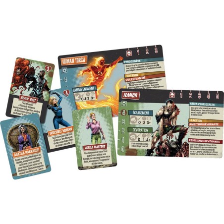 Les 4 Fantastiques : Assiégés - Marvel Zombies - Jeu de Société - Cmon