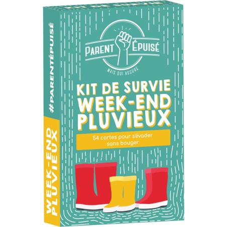 : Kit de Survie Week-End pluvieux - Parent Epuisé