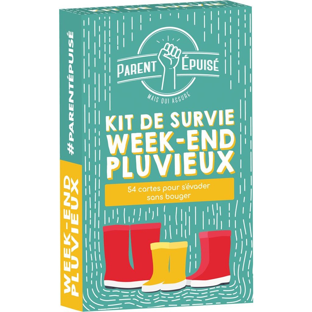 Parent Epuisé : Kit de Survie WeekEnd pluvieux Funomenum