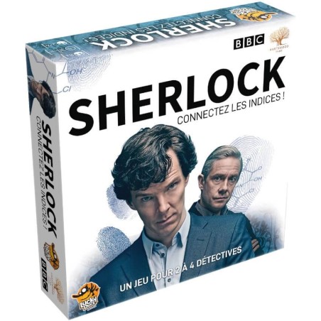 Sherlock - Connectez les Indices - Jeux de société - Lucky Duck Games