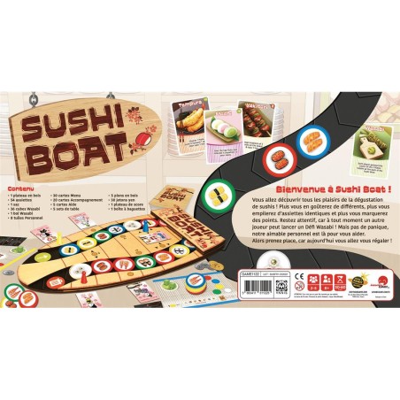Sushi Boat - Don't Panic Games - Jeux de société - Don t Panic Games