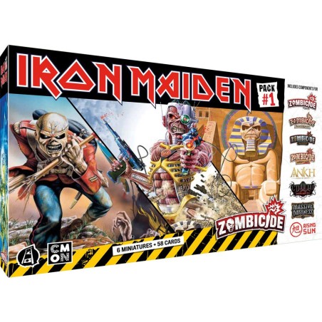 Zombicide - Iron Maiden Pack n°01 - Jeux de société - Cmon