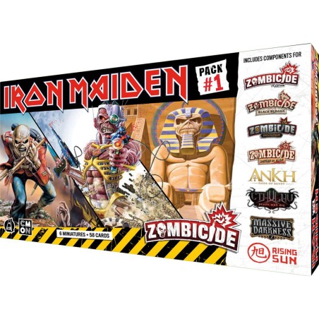 Zombicide - Iron Maiden Pack n°01 - Jeux de société - Cmon