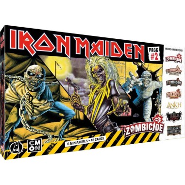 Iron Maiden : Pack 2 - Ext. Zombicide 2ème Édition - Cmon