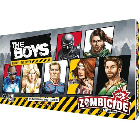 Zombicide: The Boys Pack 1 - The Seven - Jeux de société - Cmon