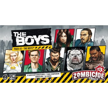 Zombicide: The Boys Pack 2 - The Boys - Jeux de société - Cmon