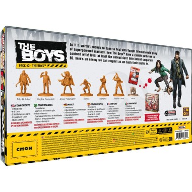 Zombicide: The Boys Pack 2 - The Boys - Jeux de société - Cmon