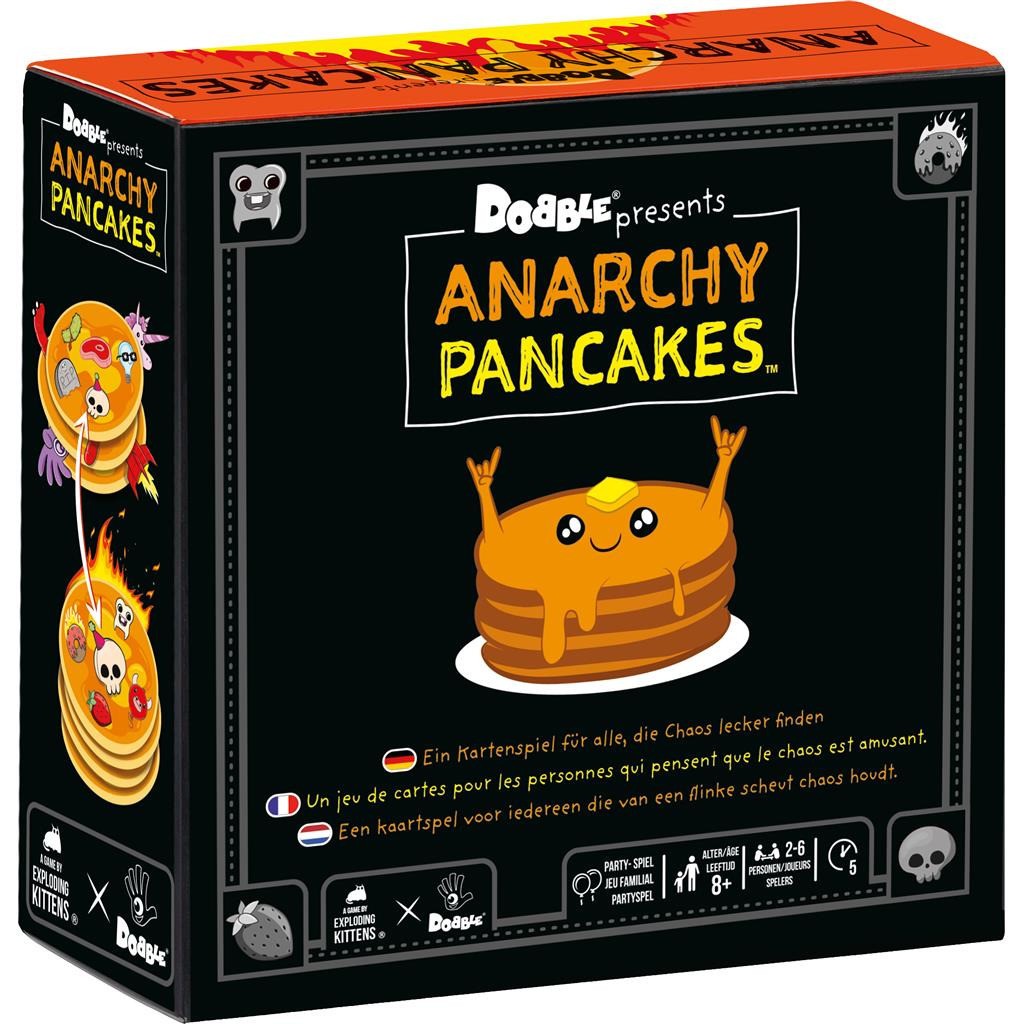 Dobble : Anarchy Pancakes Clutch Box De/Fr/Nl Asmodée