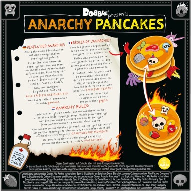 Dobble: Anarchy Pancakes - Jeux de société - Asmodée