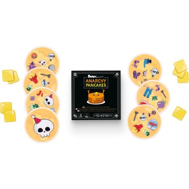 Dobble: Anarchy Pancakes - Jeux de société - Asmodée