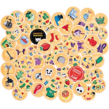 Dobble: Anarchy Pancakes - Jeux de société - Asmodée
