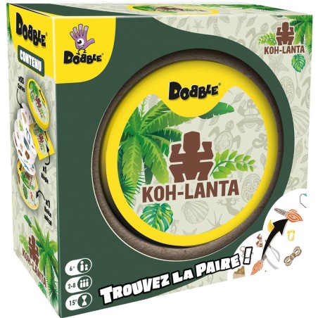 Dobble Koh-Lanta - Jeux de société - Asmodée