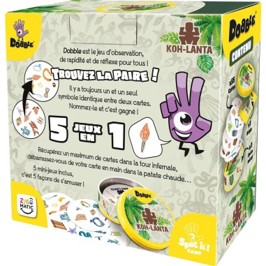 Dobble Koh-Lanta - Jeux de société - Asmodée