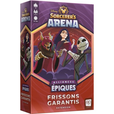 Disney Sorcerer's Arena: Alliances Epiques - Frissons Garantis - Jeux de société - USAopoly