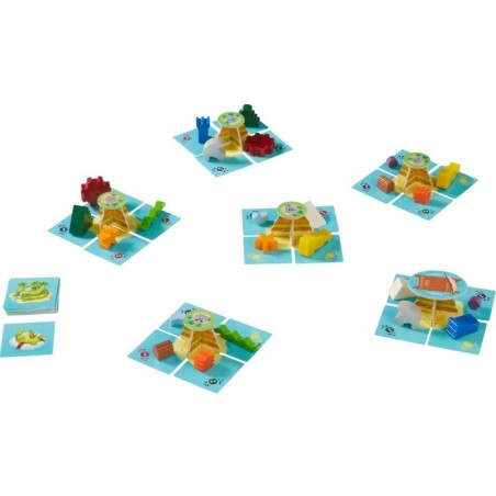 Trésors à la dérive - jeu d'équilibre et d'empilement - Haba