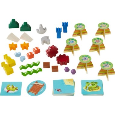 Trésors à la dérive - jeu d'équilibre et d'empilement - Haba