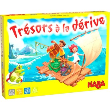 Trésors à la dérive - jeu d'équilibre et d'empilement - Haba