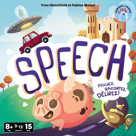 Speech - Jeu de société - Cocktail Games