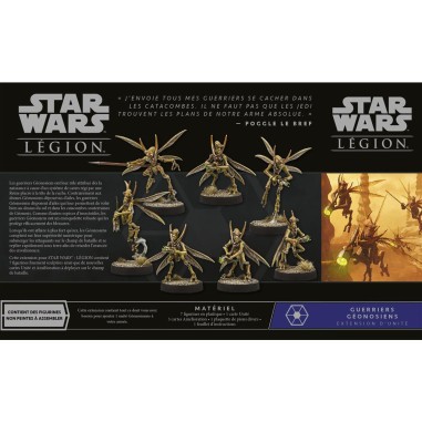 Star Wars : Légion - Guerriers Géonosiens - Extension d'Unité - Jeux de société - Atomic Mass Games