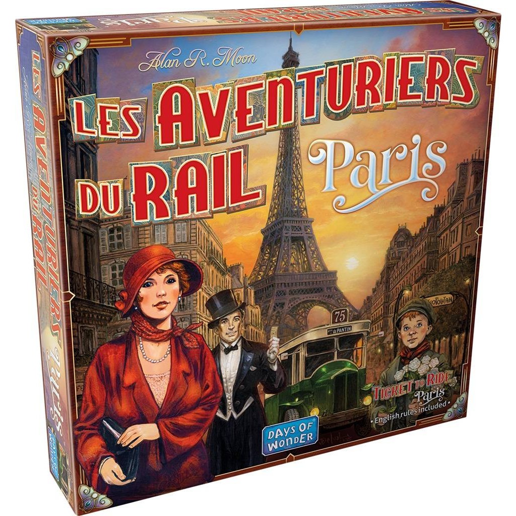 Les Aventuriers du Rail Paris Days of Wonder
