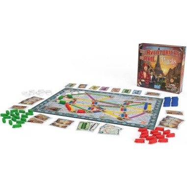 Les Aventuriers Du Rail : Paris - Jeux de société - Days of Wonder