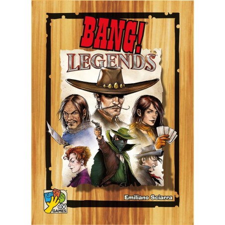 Bang ! Legends - Extension pour le célèbre jeu Bang ! - Dv Giochi
