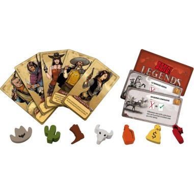 Bang ! Legends - Extension pour le célèbre jeu Bang ! - Dv Giochi