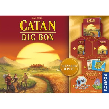 Catan - Big Box - Jeu de société - Edge - Kosmos