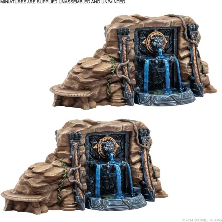 Marvel Crisis Protocol : Icons Of Bast - Terrain Pack - Jeux de société - Atomic Mass Games