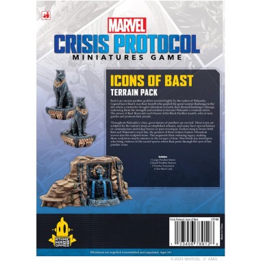 Marvel Crisis Protocol : Icons Of Bast - Terrain Pack - Jeux de société - Atomic Mass Games