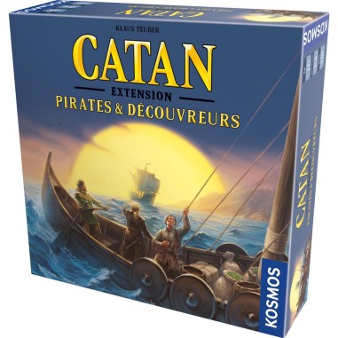 Catan - Extension Pirates et Découvreurs - Jeu de société - Zman Games - Kosmos