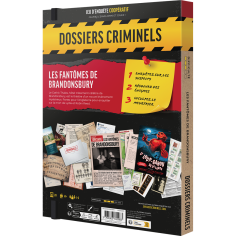 Dossiers Criminels : Les Fantômes de Brandonsbury - Jeu d'enquête - Platonia Games 2