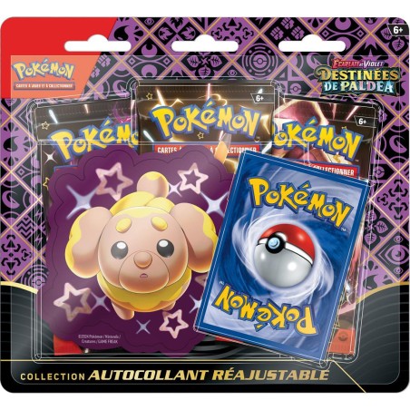 Tripack autocollant Toutombe EV4.5 - Pokémon